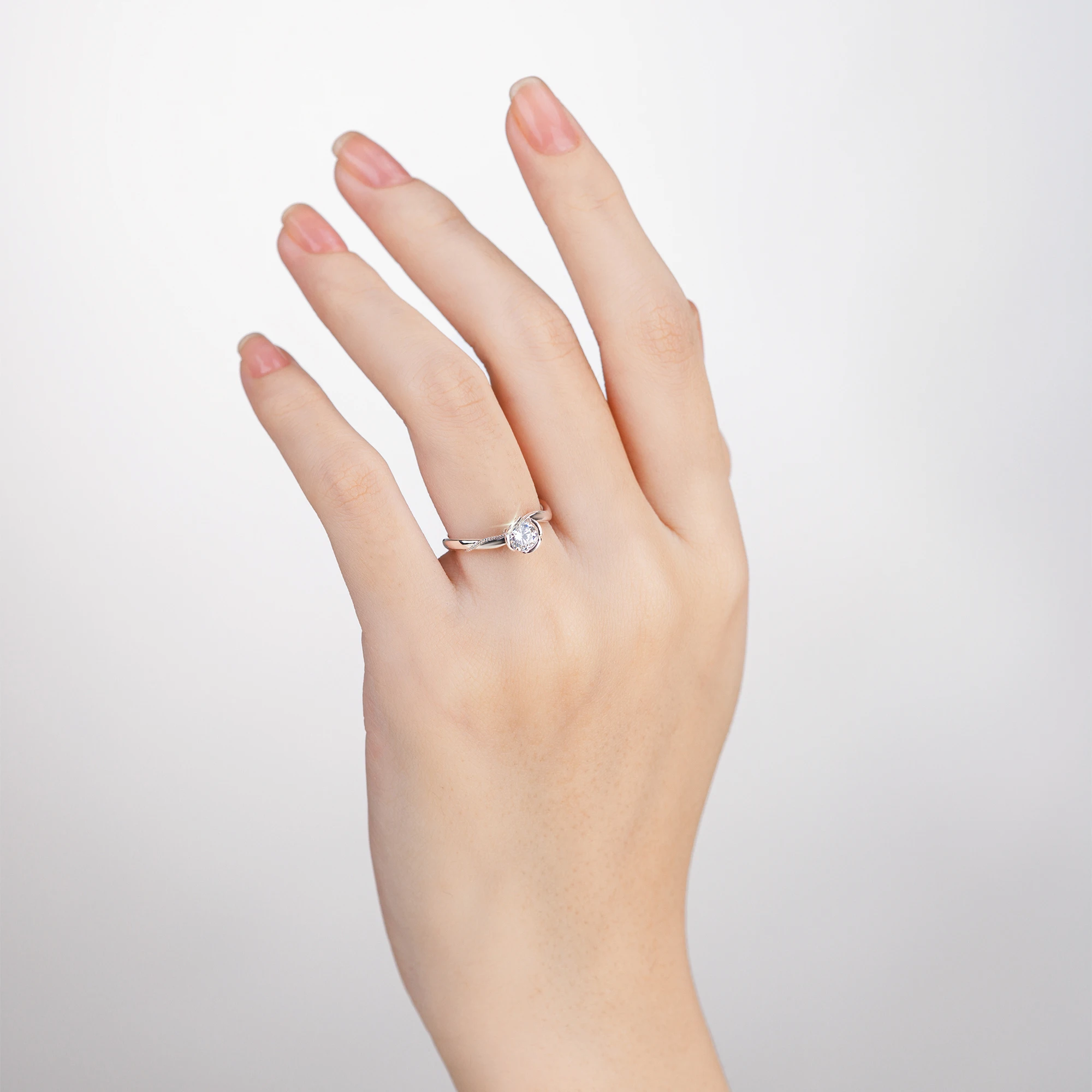 Nhẫn đính hôn Kim cương Enchanted Tulip NCH5405 6